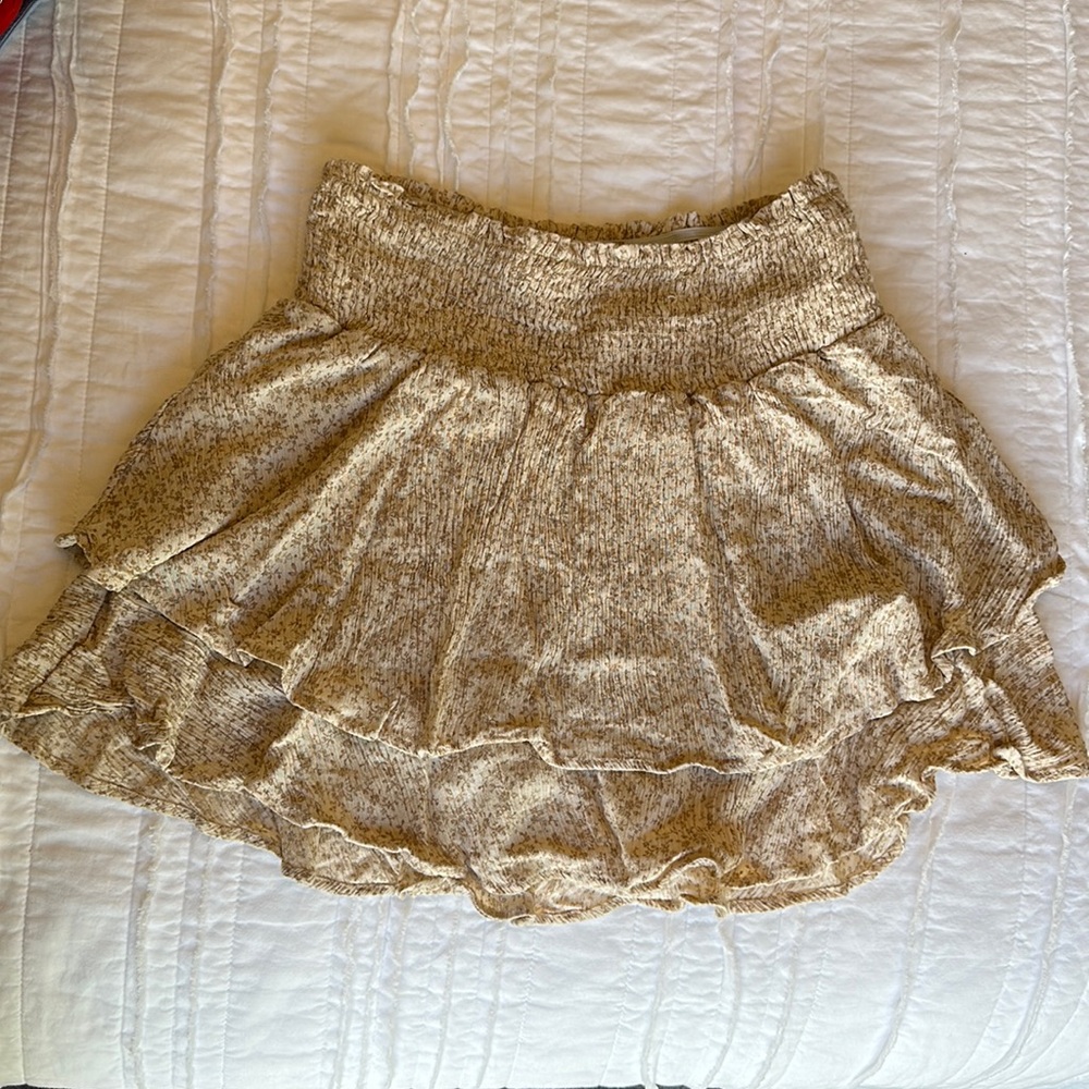 ruffle skirt